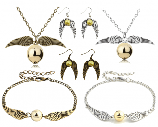 Harry Potter Golden Snitch Jewellery